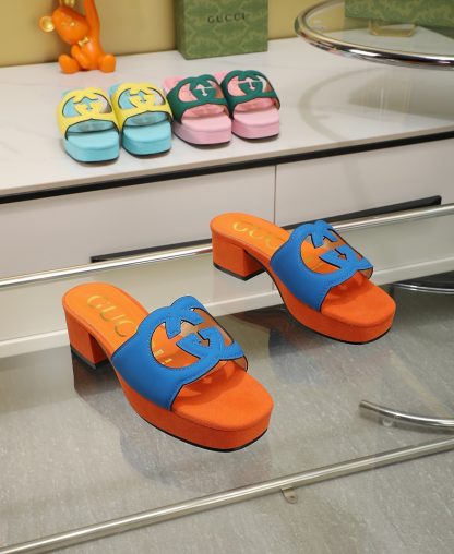 Gucci platform slippers - Image 2