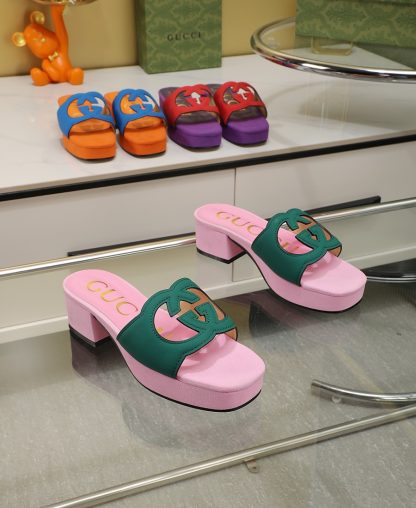 Gucci platform slippers - Image 2
