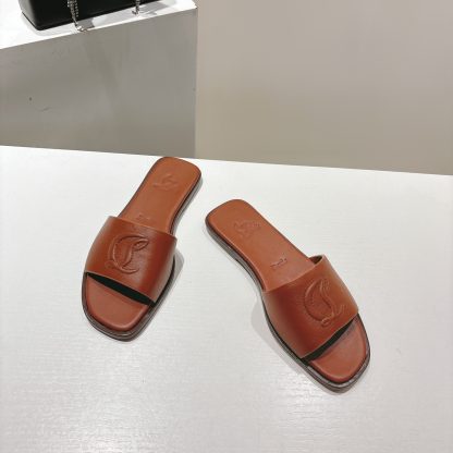 Christian Louboutin casual one-strap flat sandals - Image 2