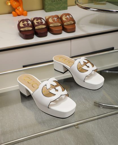 Gucci platform slippers - Image 2