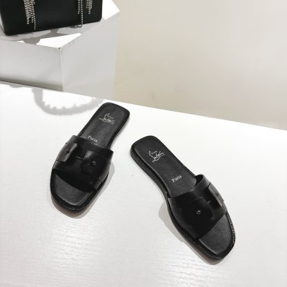 Christian Louboutin casual one-strap flat sandals - Image 2