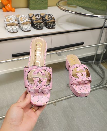 Gucci platform slippers - Image 3