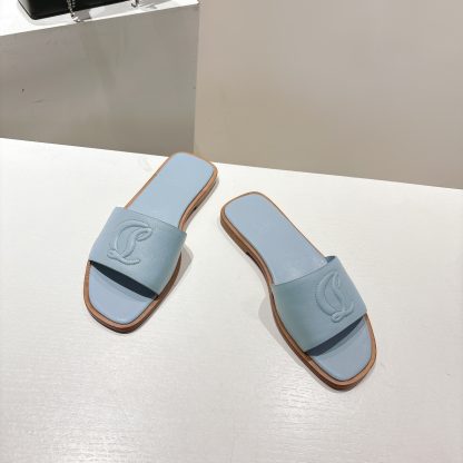 Christian Louboutin casual one-strap flat sandals - Image 2