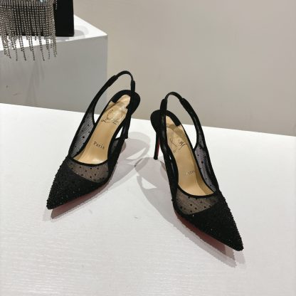 ChristianLouboutin FOLLIES STRASS Women's Crystal High Heels - Image 2