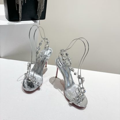 ChristianLouboutin JUST QUEEN crystal high heels - Image 2