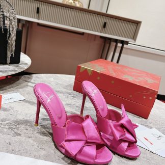 ChristianLouboutin Retro Butterfly Flower Sandals High Heels