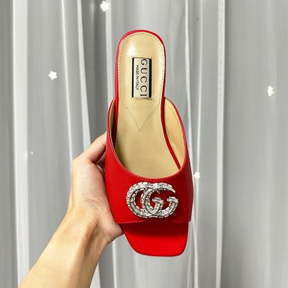 Gucci stunning rhinestone slippers - Image 2