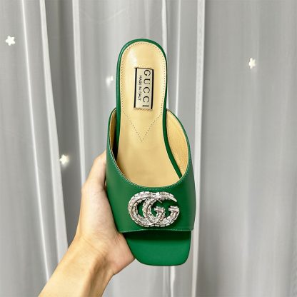 Gucci stunning rhinestone slippers - Image 2