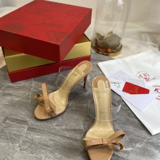 ChristianLouboutin butterfly film sandals high heels