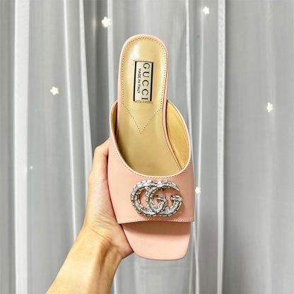 Gucci stunning rhinestone slippers - Image 2
