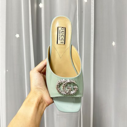 Gucci stunning rhinestone slippers - Image 2