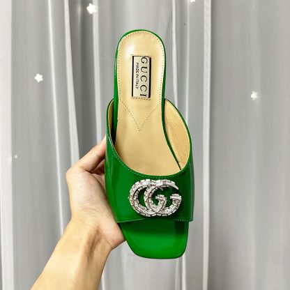 Gucci stunning rhinestone slippers - Image 2