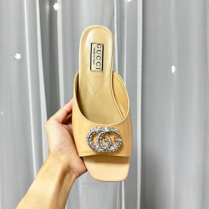 Gucci stunning rhinestone slippers - Image 2