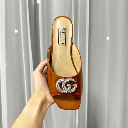 Gucci stunning rhinestone slippers - Image 2