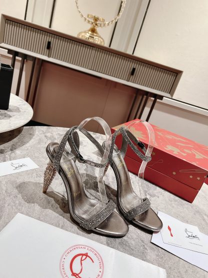 ChristianLouboutin Queen's Scepter Sandals High Heels - Image 2