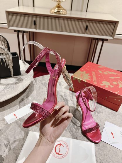 Christian Louboutin Queen Scepter Sandals High Heels - Image 2