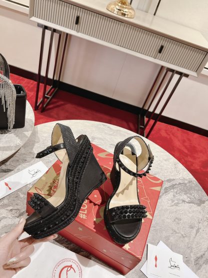 ChristianLouboutin wedge sandals - Image 2