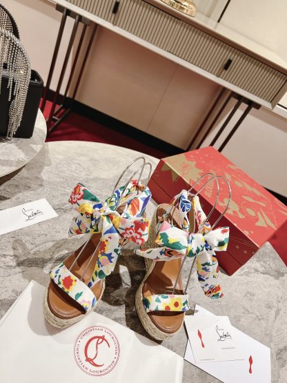 ChristianLouboutin wedge sandals - Image 2