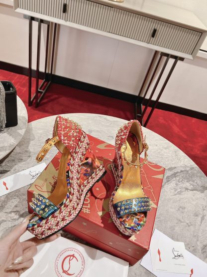 ChristianLouboutin wedge sandals - Image 2