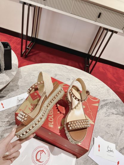 ChristianLouboutin wedge sandals - Image 2