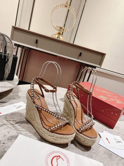 ChristianLouboutin wedge sandals - Image 2
