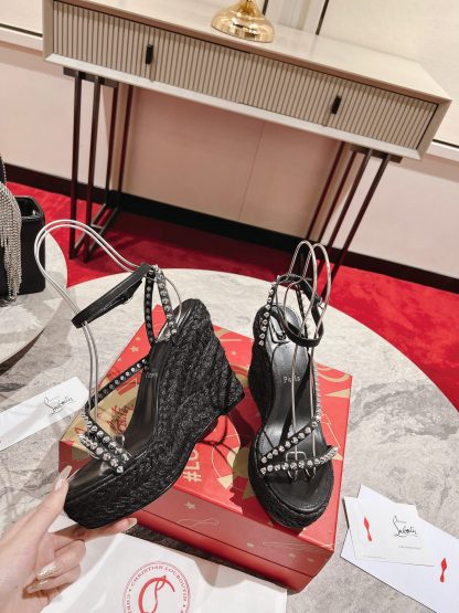ChristianLouboutin wedge sandals - Image 2