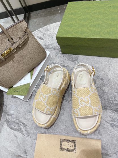 Gucci Women's GG Platform Slide Sandals - Image 2