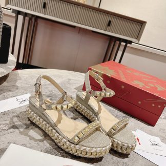 Christian Louboutin fashion wedge sandals