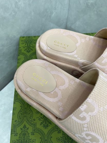 Gucci Women's Large GG Platform Slides - Image 3
