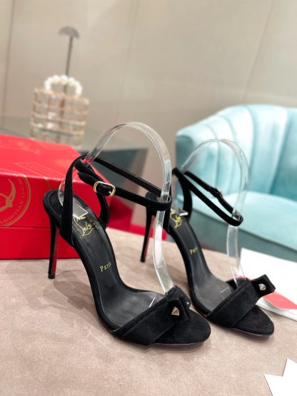 ChristianLouboutin double spike sandals high heels - Image 2
