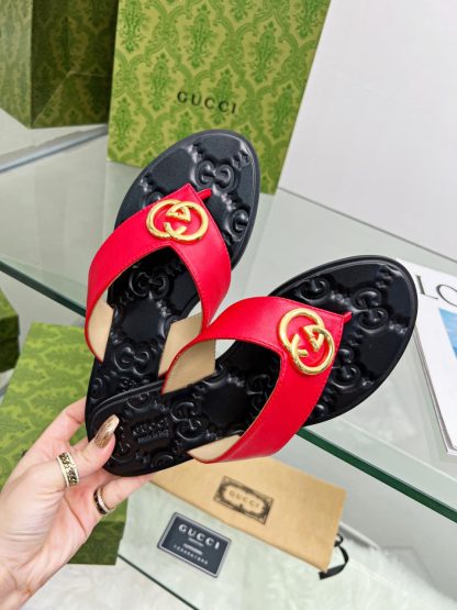Gucci flat flip flops - Image 2