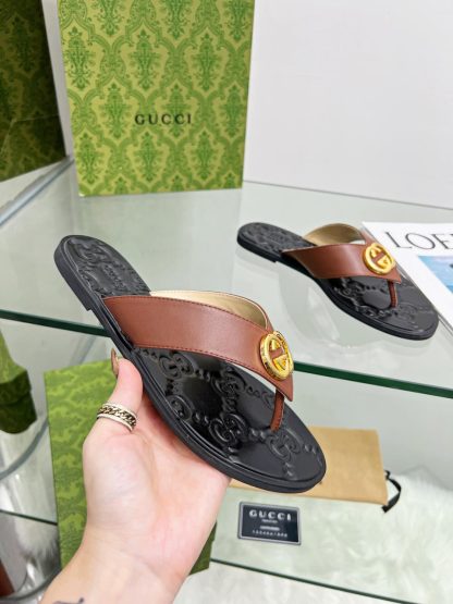 Gucci flat flip flops - Image 3