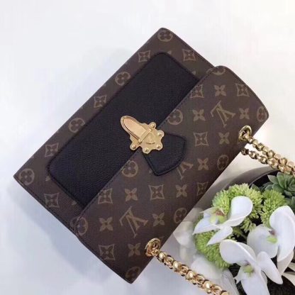 Louis Vuitton MM41730 black VICTOIRE handbag - Image 2