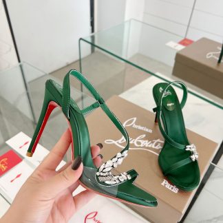 ChristianLouboutin new diamond sandals and high heels