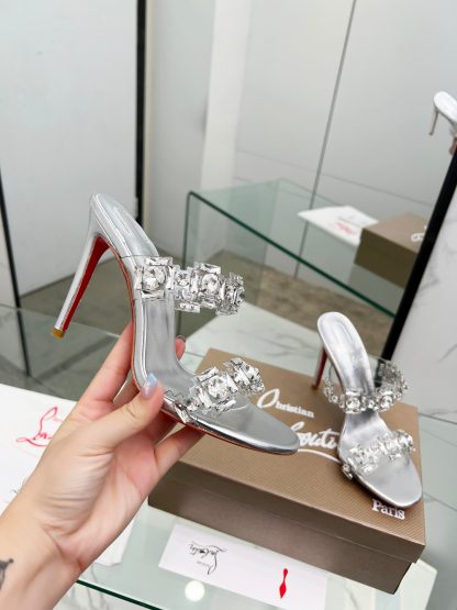 ChristianLouboutin new diamond sandals and high heels - Image 3