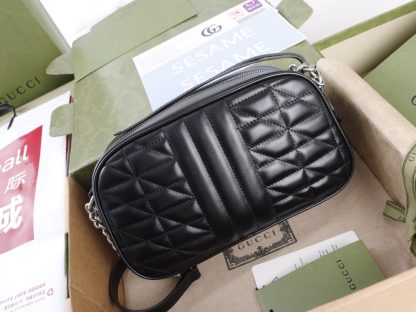 Gucci Shiny Retro Silver Classic Shoulder Bag - Image 2