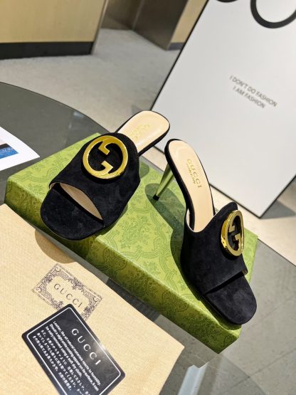 Gucci's classic high-heeled slippers are a must-have for summer - Image 3
