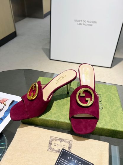 Gucci's classic high-heeled slippers are a must-have for summer - Image 3