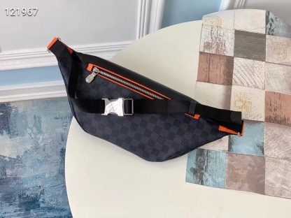 Louis Vuitton M40161 Blue Check New BUMBAG Waist - Image 2