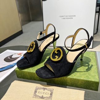 Gucci's classic high-heeled slippers are a must-have for summer