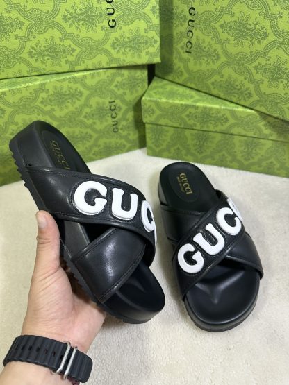 Gucci cross-over slippers - Image 3