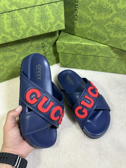 Gucci cross-over slippers - Image 3