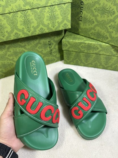 Gucci cross-over slippers - Image 3