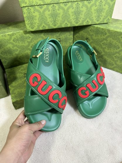 Gucci cross-over slide sandals - Image 3