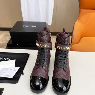 Chanel red leather boots worth putting in your wardrobe for autumn and winter