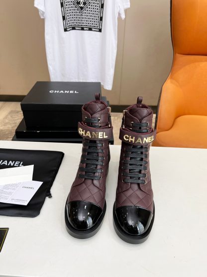 Chanel red leather boots worth putting in your wardrobe for autumn and winter