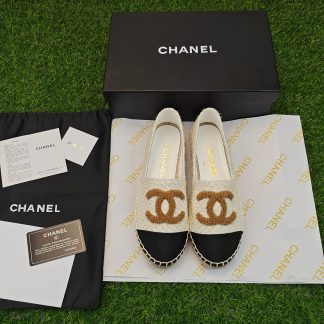 Chanel's new spring sunshine beige fisherman shoes