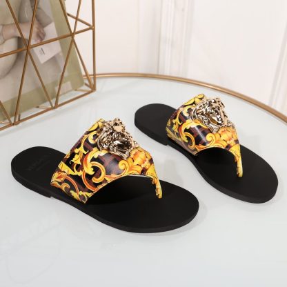 VERSACE thong sandals - Image 2