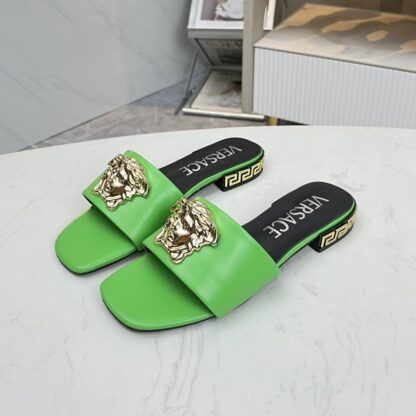 VERSACE flat slide sandals - Image 2