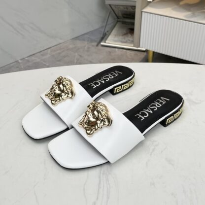 VERSACE flat slide sandals - Image 2